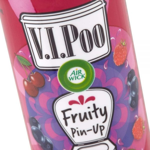 V.I.Poo Fruity Pin-Up - Pre Poo Toilet Spray 3 x 55ml