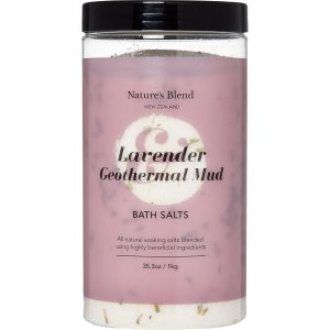 Nature's Blend New Zealand Lavender Geothermal Mud Bath Salts