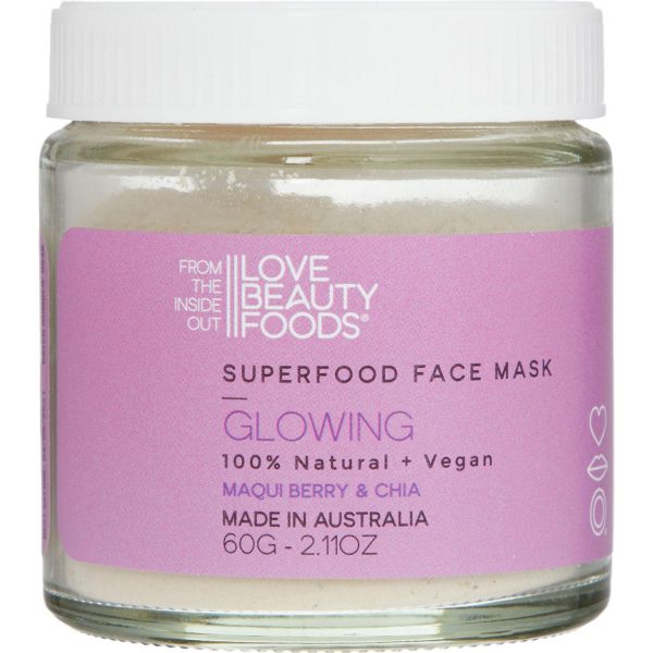 Love Beauty Foods - Vegan Super food Face Mask - Glowing