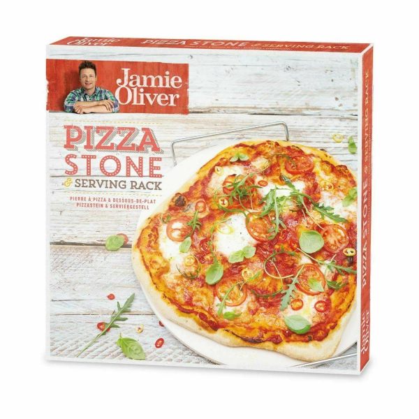 Jamie Oliver Pizza Stone & Serving Rack