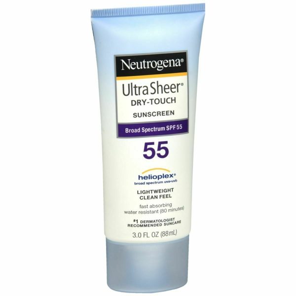 Neutrogena, Ultra Sheer Dry Touch Sunscreen, SPF 55, 3.0 fl oz (88 ml)