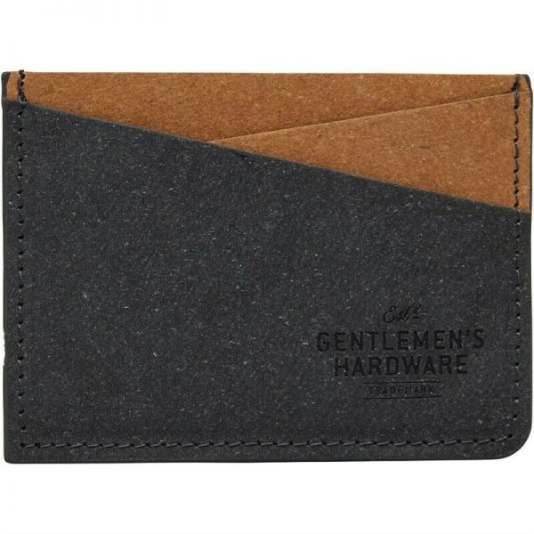 Gentlemen's Hardware Mens Recycled Leather Fibre Card Holder
