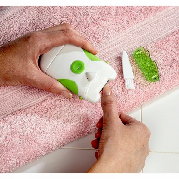 SHAPE N FILE Electric Nail Trimmer Cordless Battery Powered Pedicure