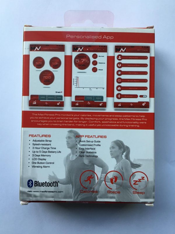 MAX Fitness Pro BOOST Fitness Band
