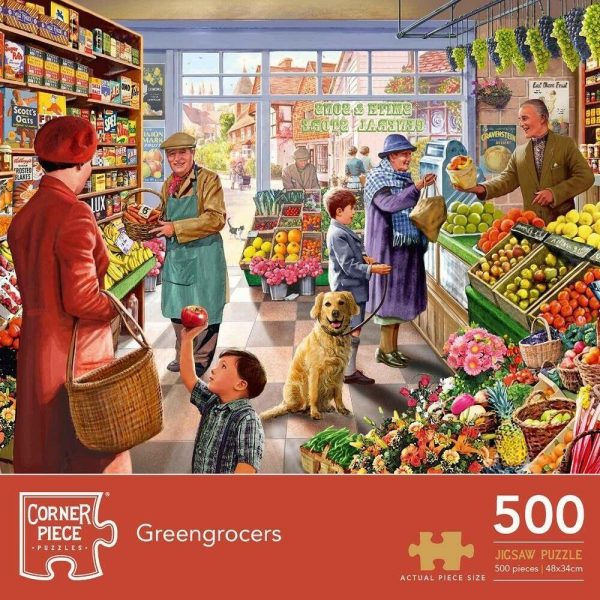 Cornerpiece Greengrocers Jigsaw Puzzle - 500 Pieces