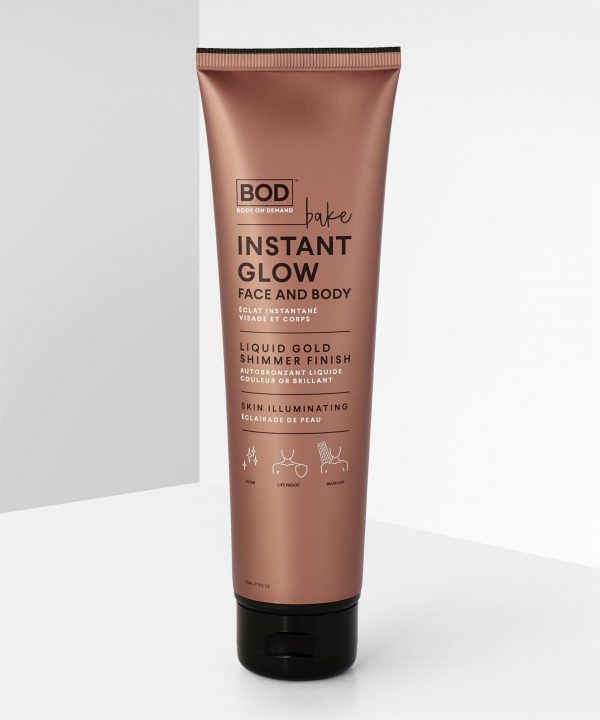 BOD Bake Instant Glow Face & Body Liquid Gold 150ml