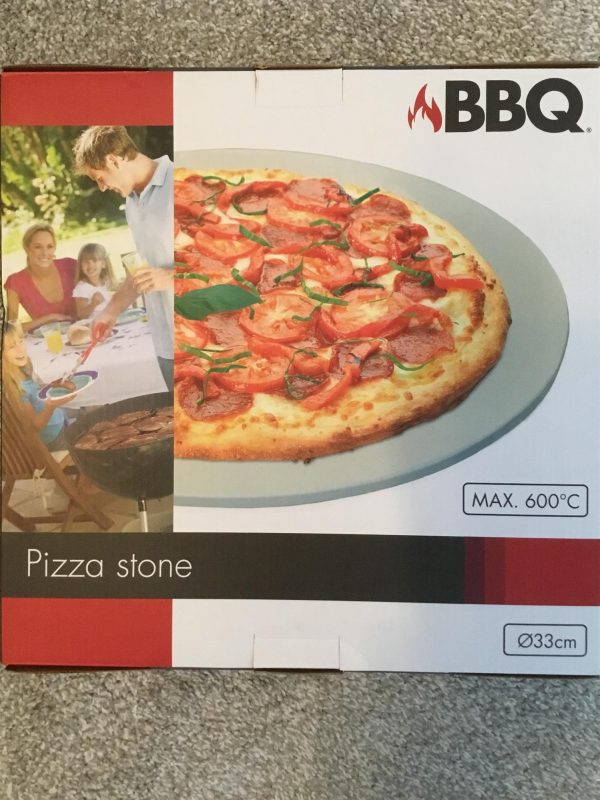 BBQ Pizza Stone 33cm - MAX 600C