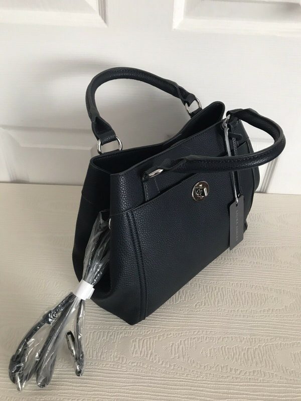 Laura Ashley Medium Grab Bag - Navy