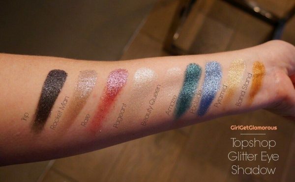 TOPSHOP Single Glitter Eyeshadow in Shade BAND STAND