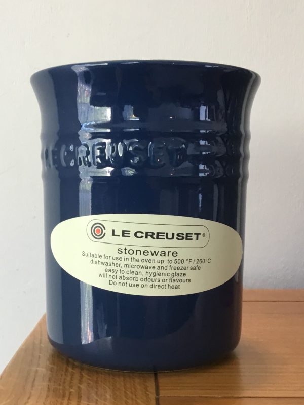 Le Creuset Blue Utensil Jar 15x12cm