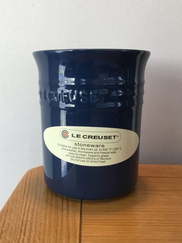 Le Creuset Blue Utensil Jar 15x12cm
