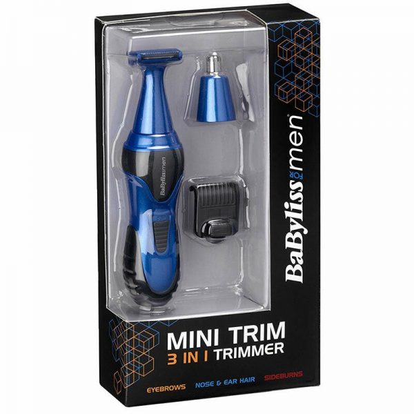 BaByliss for Men 3 in 1 Mini Trimmer - Blue 7180U