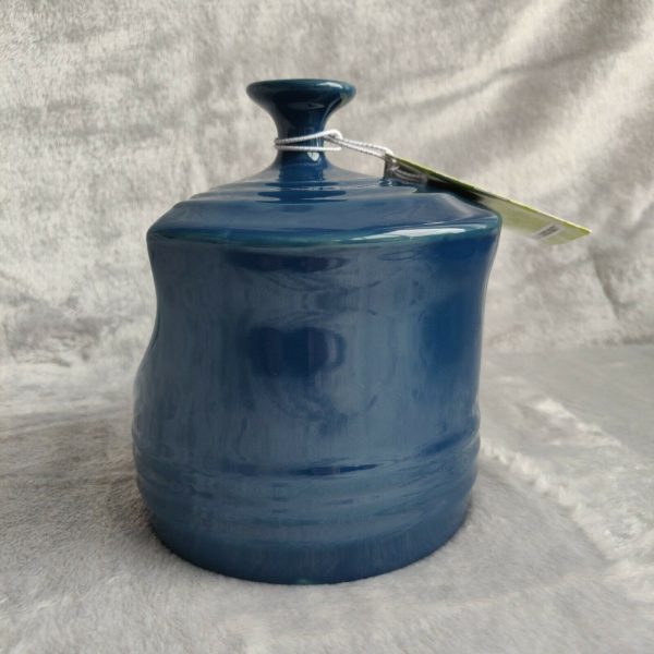 Le Creuset Stoneware Dark Marseille Blue Salt Pig kitchen 0.3L / 10oz