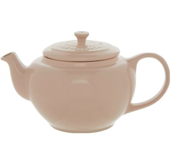 LE CREUSET Stoneware Pink Teapot 1L
