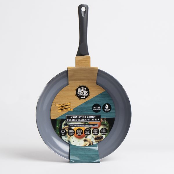 Hairy Bikers Ceramic Coated Non-Stick Frying Pan 28cm